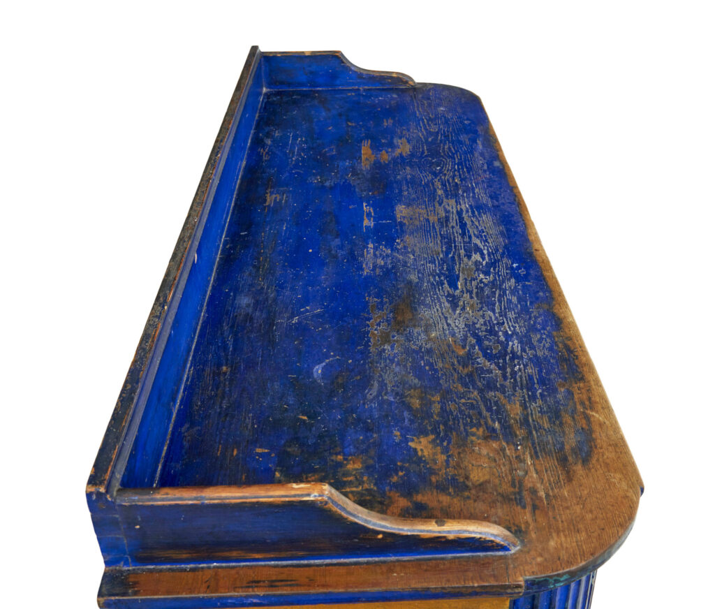19th Century Swedish Pine Painted Kitchen Cupboard — image 3