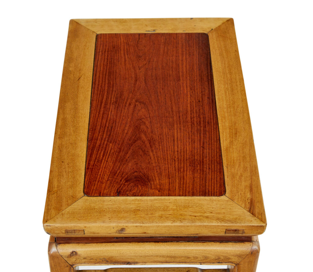 Pair of Late 19th Century Chinese Hardwood Occasional Tables — image 5