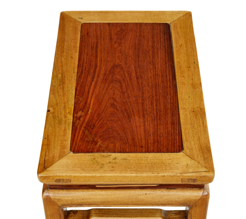 Pair of Late 19th Century Chinese Hardwood Occasional Tables — image 4