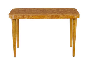 Mid 20th Century Scandinavian Elm Root Coffee Table — thumbnail 7