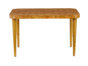 Mid 20th Century Scandinavian Elm Root Coffee Table — thumbnail 5