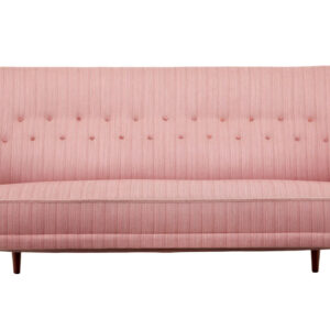 MID 20TH CENTURY SAMSA RUND TRIPLE SOFA BY CARL MALMSTEN