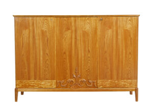 Mid 20th Century Swedish Elm Sideboard — thumbnail 9