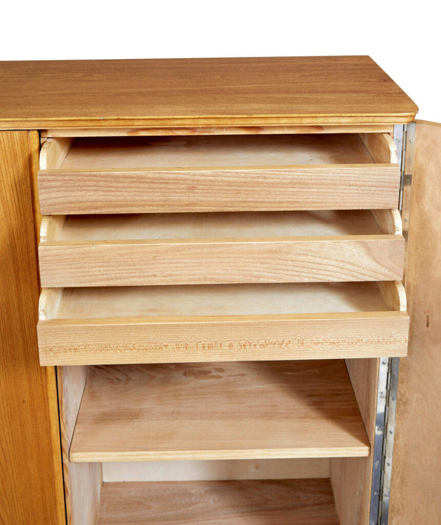 Mid 20th Century Swedish Elm Sideboard — image 3