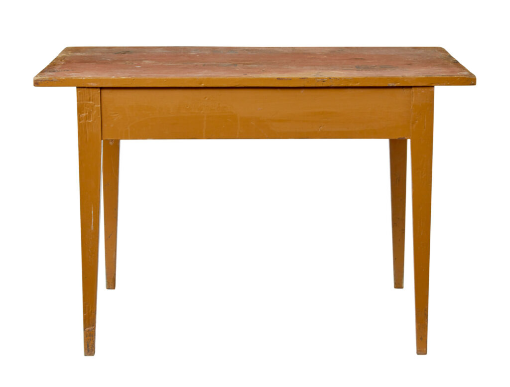 19th Century Swedish Pine Painted Table — image 6
