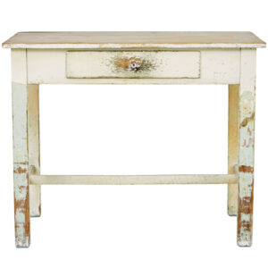 19TH CENTURY PAINTED PINE SIDE TABLE