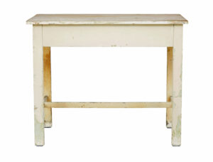 19th Century Painted Pine Side Table — thumbnail 6