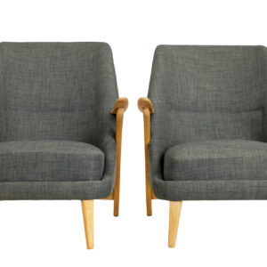 PAIR OF MID 20TH CENTURY ARMCHAIRS BY SVANTE SKOGH FOR SEFFLE MOBELFABRIK