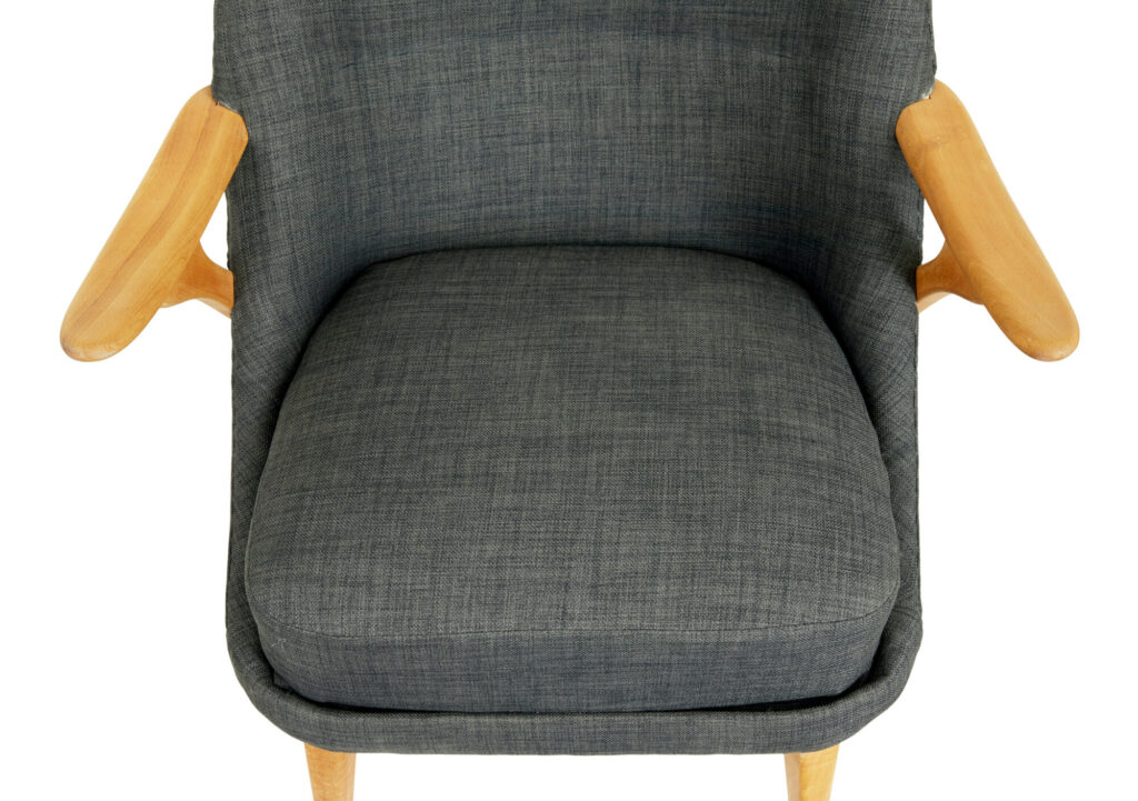 Pair of Mid 20th Century Armchairs by Svante Skogh for Seffle Mobelfabrik — image 6