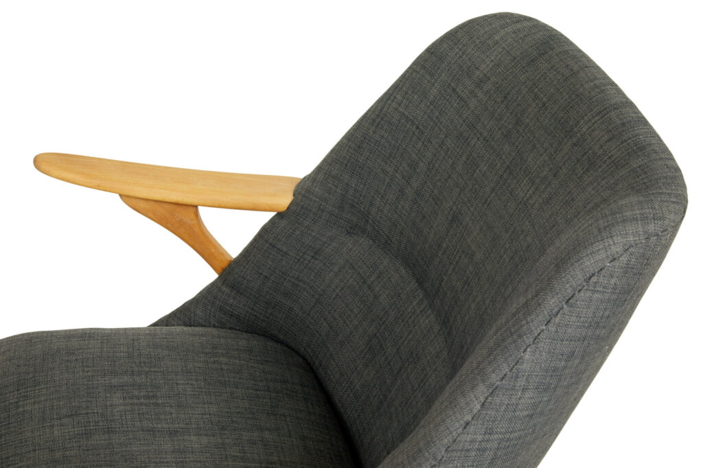 Pair of Mid 20th Century Armchairs by Svante Skogh for Seffle Mobelfabrik — image 3