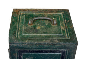 Early 19th Century Painted Iron Safe — thumbnail 7