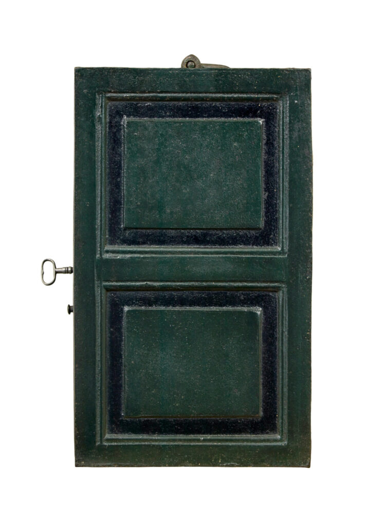 Early 19th Century Painted Iron Safe — image 4