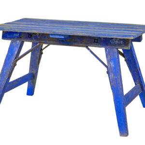 EARLY 20TH CENTURY PAINTED PINE WORK TABLE