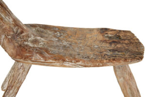19th Century Natural Form Oak Childs Stool — thumbnail 7