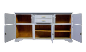 Early 20th Century Painted Pine Kitchen Sideboard — thumbnail 10