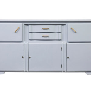 EARLY 20TH CENTURY PAINTED PINE KITCHEN SIDEBOARD