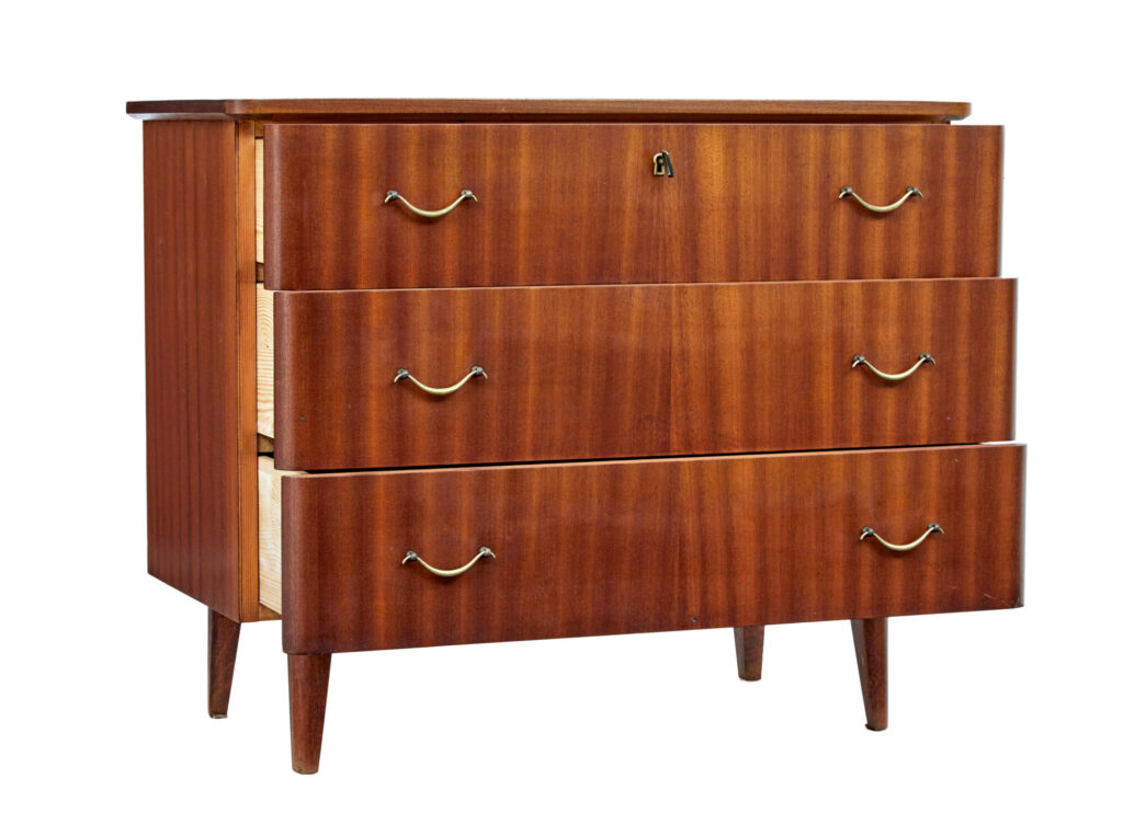 Mid-20th Century Danish Teak Chest of Drawers — image 2