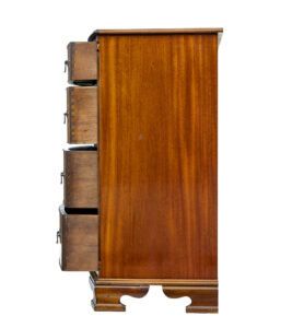 Mid Century Bowfront Mahogany Chest of Drawers by Adam Richwood — thumbnail 6