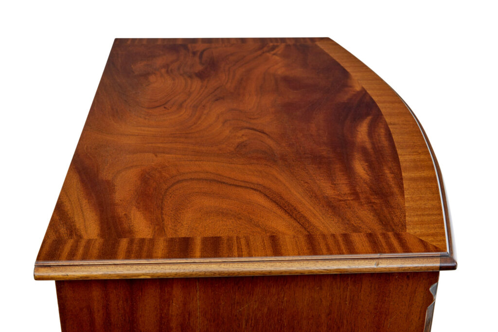 Mid Century Bowfront Mahogany Chest of Drawers by Adam Richwood — image 2