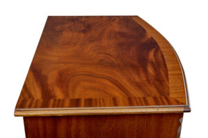 Mid Century Bowfront Mahogany Chest of Drawers by Adam Richwood — thumbnail 2