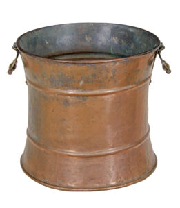 19th Century Victorian Copper and Brass Bin — thumbnail 2