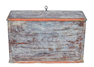 Mid 19th Century Swedish Painted Table Top Writing Desk — thumbnail 3