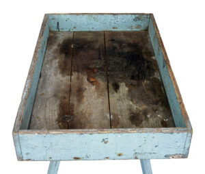 19th Century Swedish Painted Pine Garden Room Tray Table — thumbnail 2