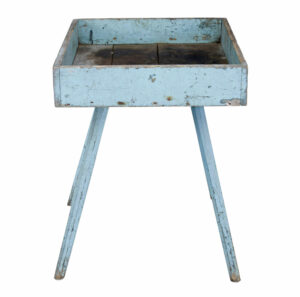19th Century Swedish Painted Pine Garden Room Tray Table — thumbnail 4