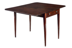 Early 19th Century Mahogany Drop Leaf Pembroke Table — thumbnail 8