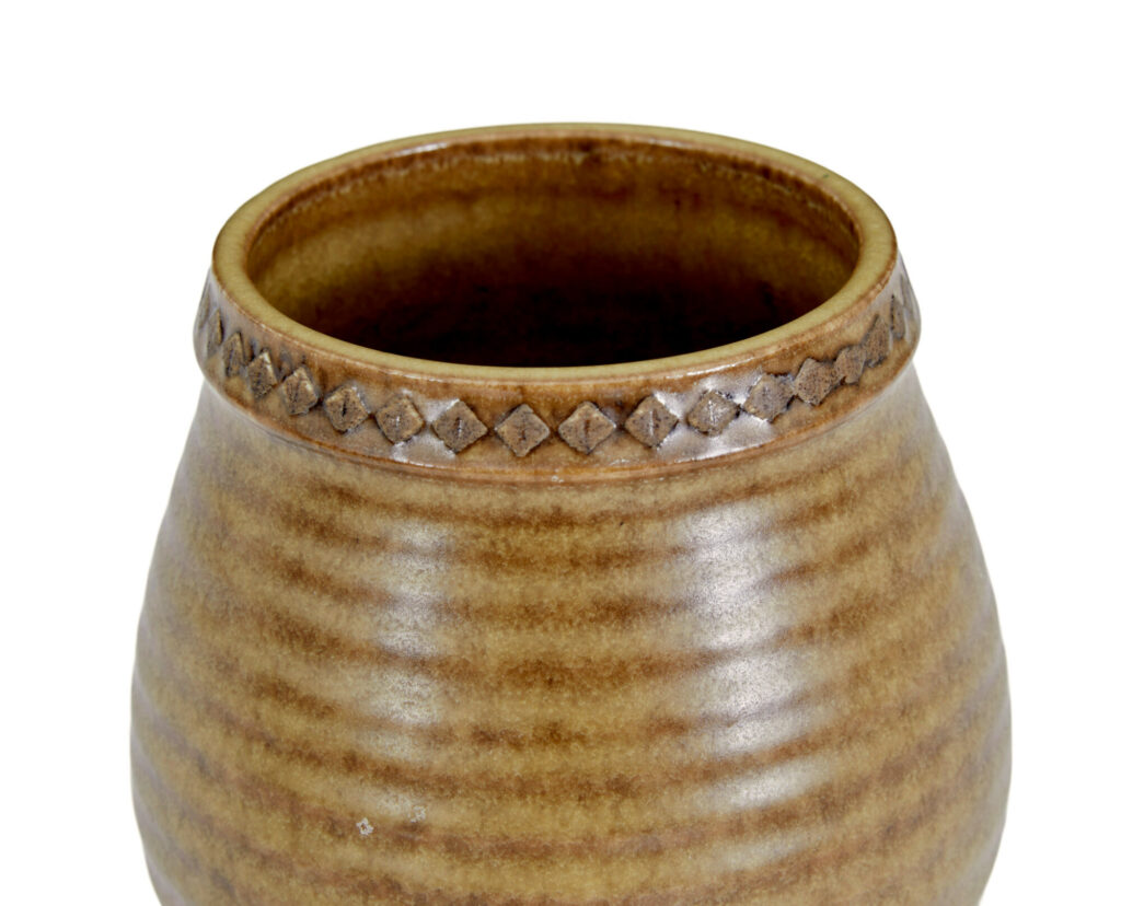 Mid 20th Century Ceramic Pot by Gunnar Nylund of Rorstrand — image 5