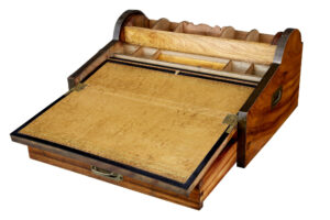 Mid 19th Century Campaign Camphor Metamorphic Lap Desk — thumbnail 7
