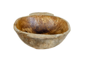 Early 20th Century Large Wooden Bowl — thumbnail 7