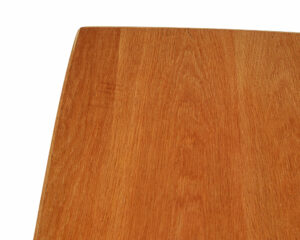 1960’s Scandinavian Carved Oak Coffee Table — thumbnail 2