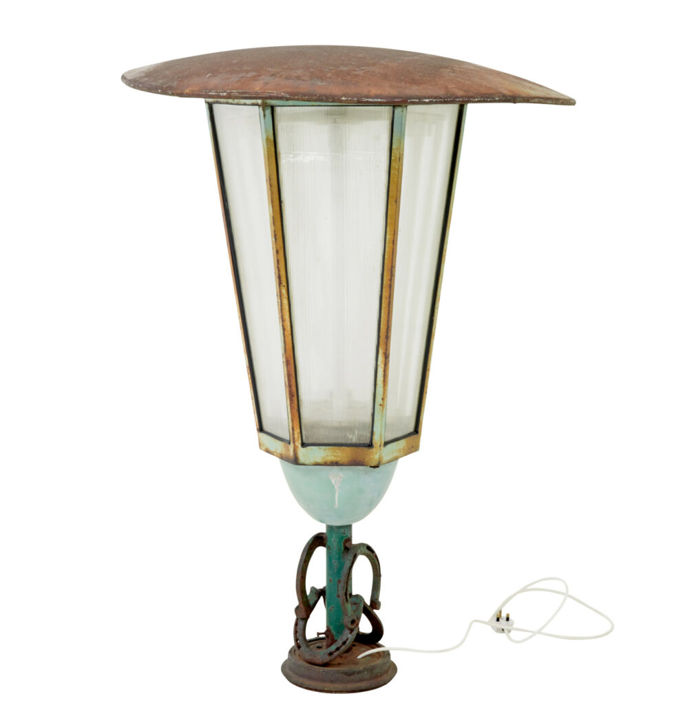 Large Mid 20th Century Industrial Siemens Light