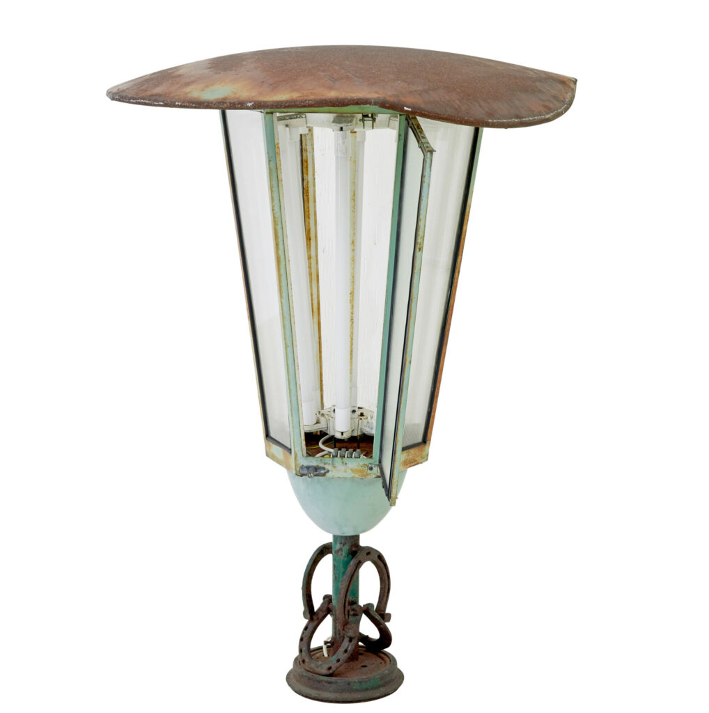 Large Mid 20th Century Industrial Siemens Light — image 8