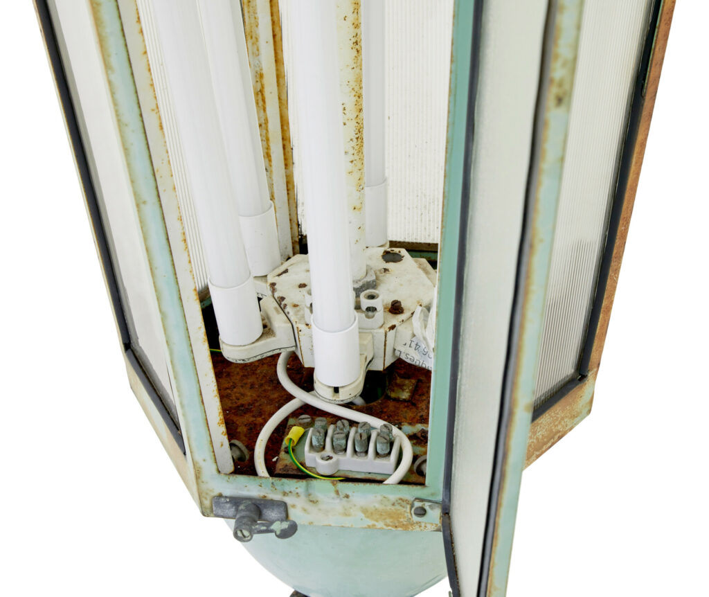Large Mid 20th Century Industrial Siemens Light — image 7