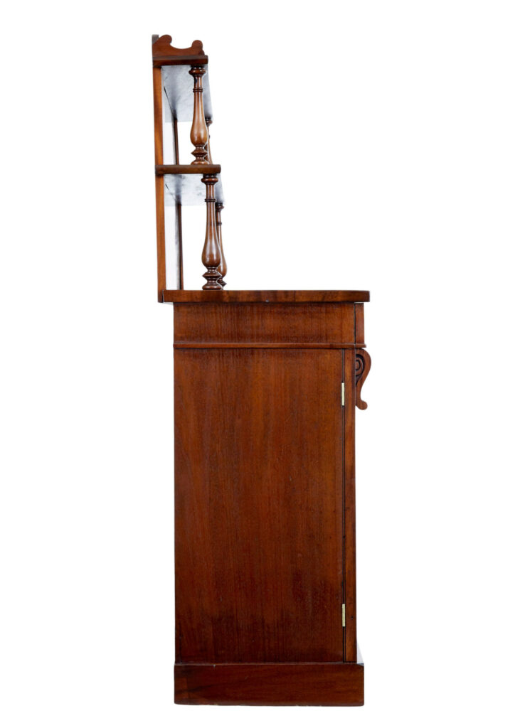 19th Century French Mahogany Chiffonier Sideboard — image 6