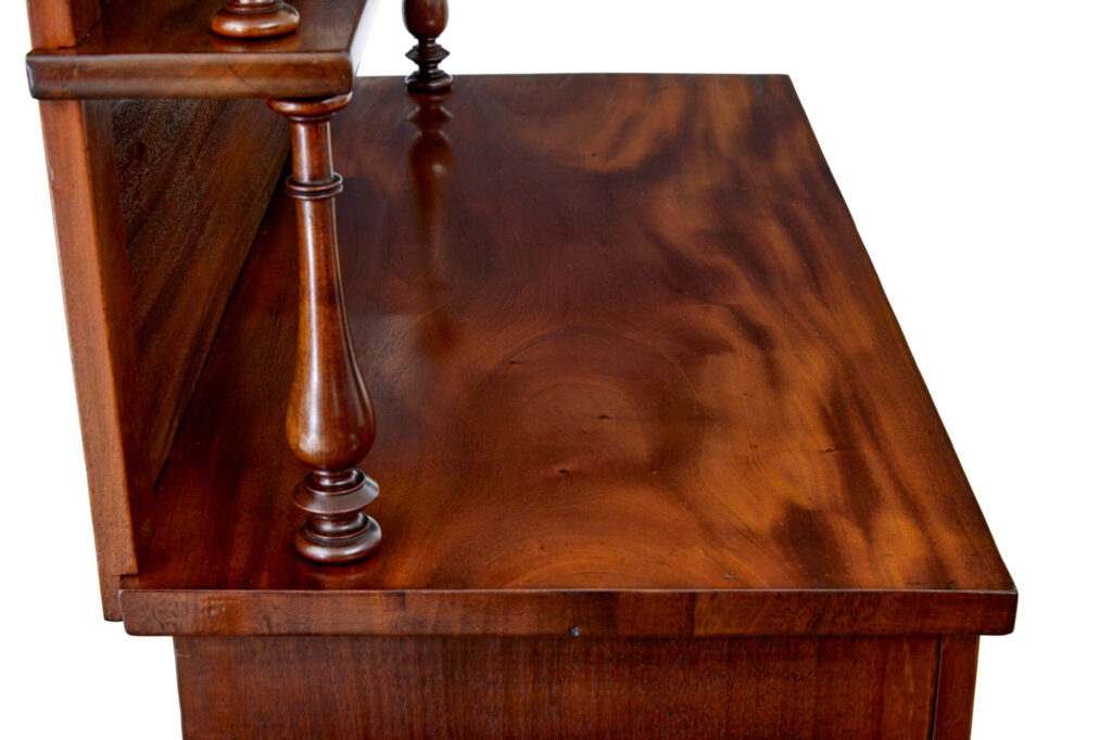 19th Century French Mahogany Chiffonier Sideboard — image 4