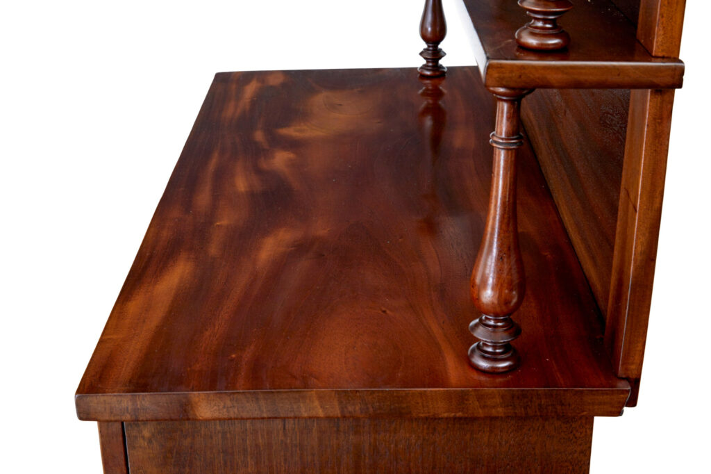 19th Century French Mahogany Chiffonier Sideboard — image 3