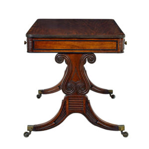 19th Century William Iv Mahogany Library Desk — thumbnail 9