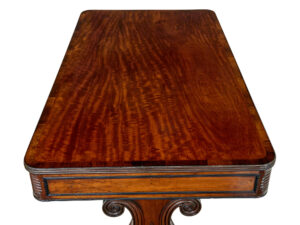 19th Century William Iv Mahogany Library Desk — thumbnail 5