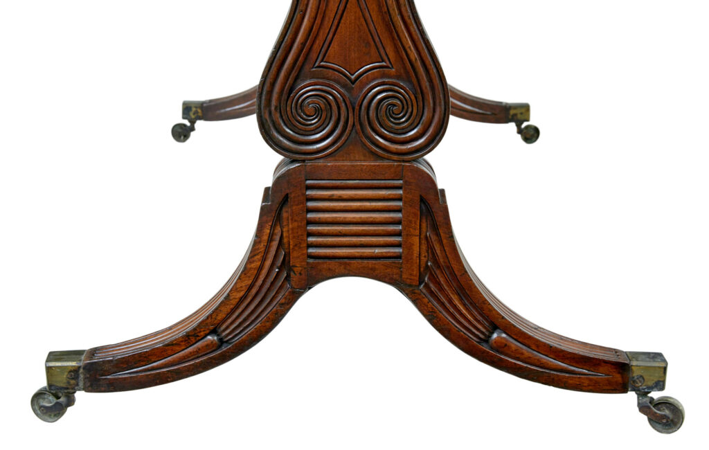 19th Century William Iv Mahogany Library Desk — image 3