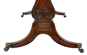 19th Century William Iv Mahogany Library Desk — thumbnail 3