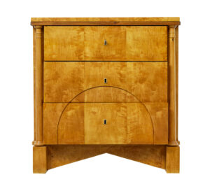 19th Century Swedish Empire Birch Chest of Drawers — thumbnail 10