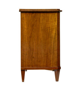 19th Century Scandinavian Walnut Chest of Drawers — thumbnail 2