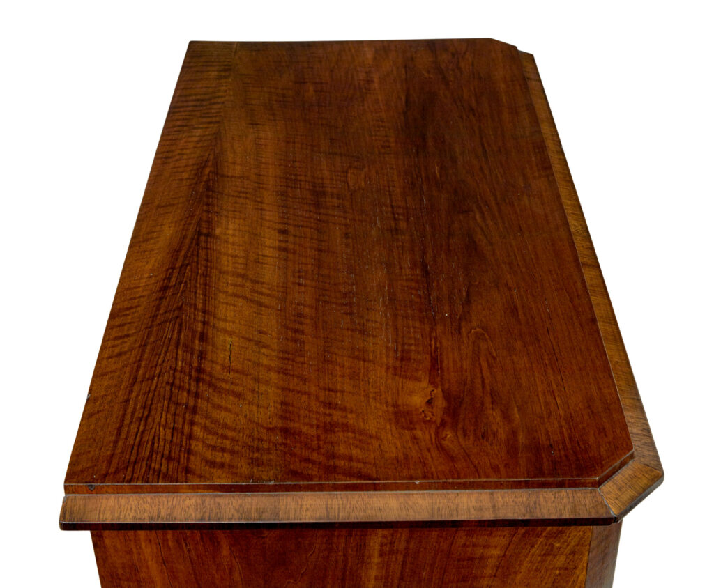 19th Century Scandinavian Walnut Chest of Drawers — image 7