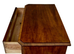19th Century Scandinavian Walnut Chest of Drawers — thumbnail 6