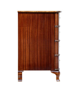 Scandinavian Mid Century Baroque Revival Chest of Drawers — thumbnail 3