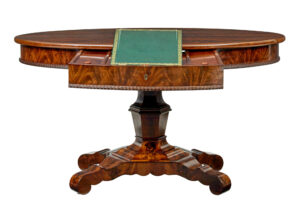 Mid 19th Century Center Table with Writing Slope — thumbnail 11