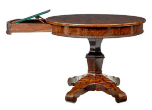 Mid 19th Century Center Table with Writing Slope — thumbnail 10